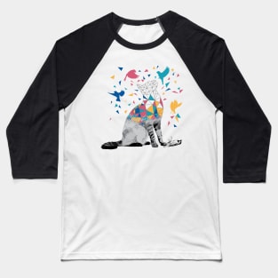 Cat Day Dreams Baseball T-Shirt